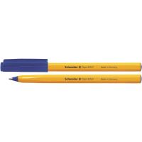 Pix fara mecanism Schneider Top 505 F, corp galben, scriere de 0.7 mm, albastru