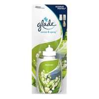 Odorizant baie Glade Microspray rezerva spray 10 ml, Muguet