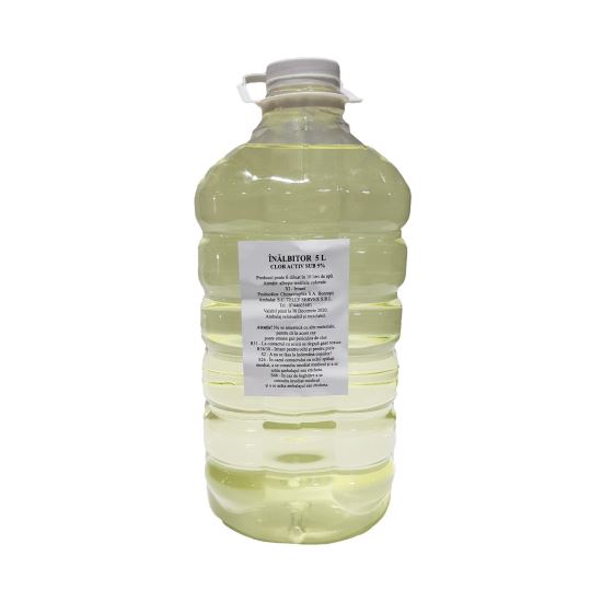 Inalbitor, clor activ <5%,  5 Litri, bidon